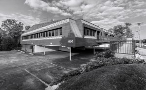 Outside view of the office building